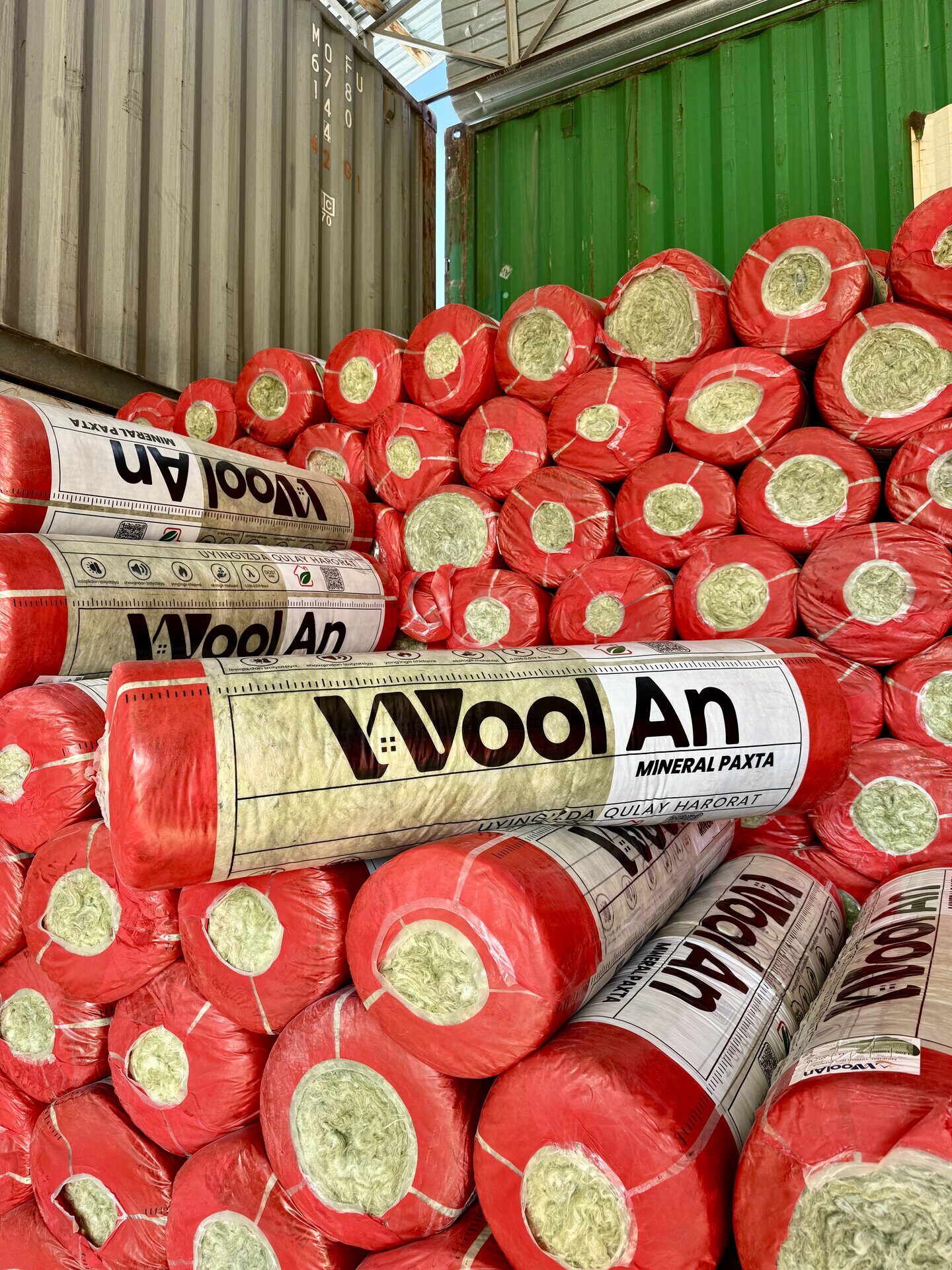Склад рулонов WoolAn